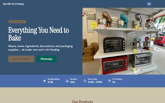 Bake With Yen Sri Petaling preview